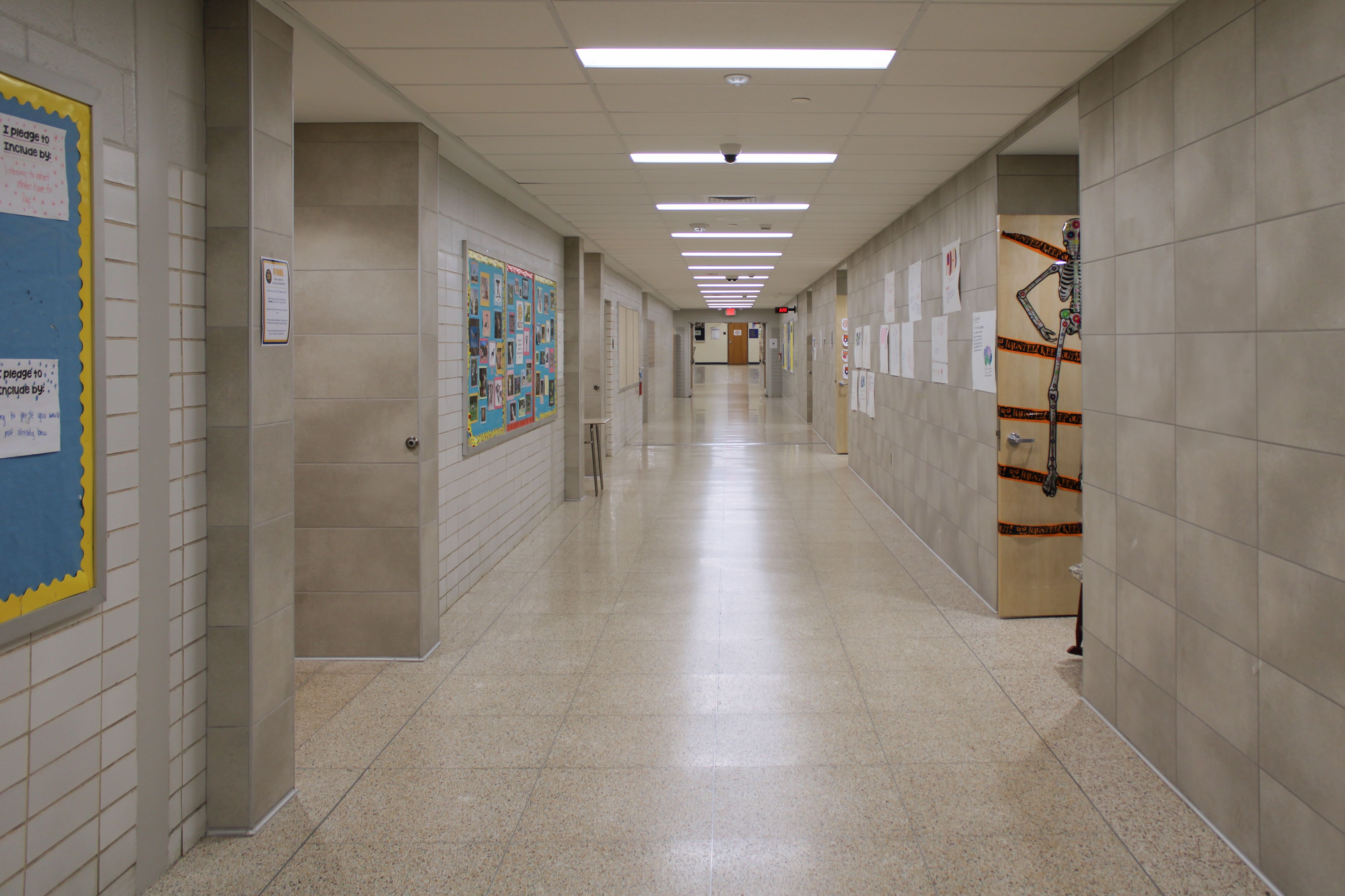 E.R. Stuebner Portfolio Hallway